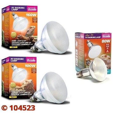 Arcadia Basking Solar Lamp Generation 2 27 160